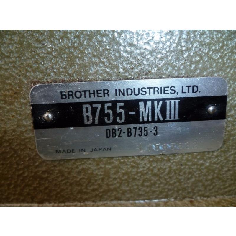 Brother Industrial lockstitch/Flatbed sewing machine