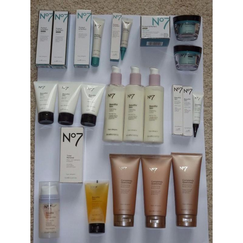 Boots No7 Skincare Bundle - All Items Brand New