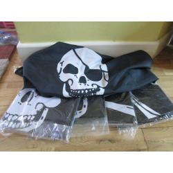 Pirate Package: Flag, Jolly Roger, 5' x 3' New in package. Captain Hook, Princess & Pirates