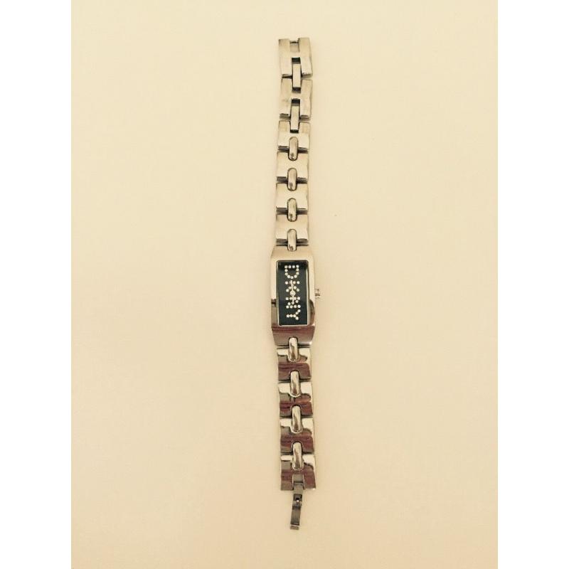 Ladies DKNY silver watch