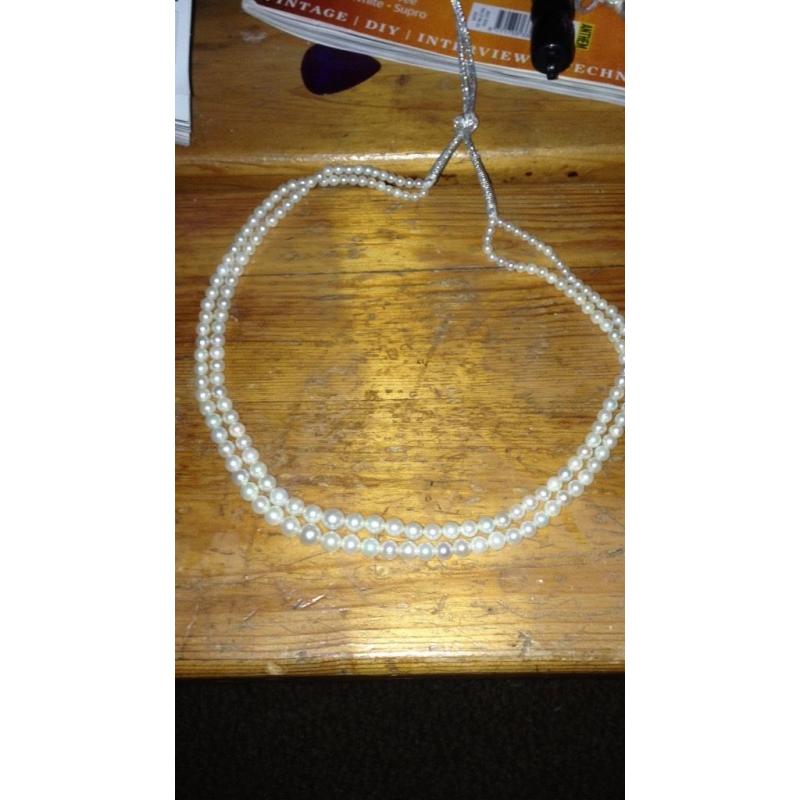 Pearl necklace