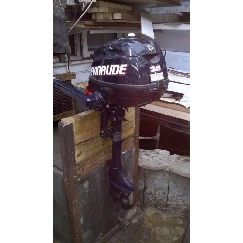 Evinrude 3.5HP short shaft Outboard engine