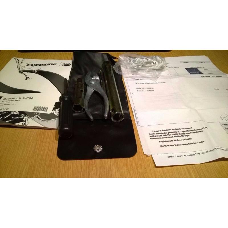 Evinrude 3.5HP short shaft Outboard engine