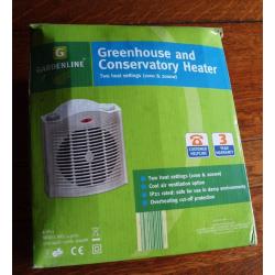 Greenhouse and Conservatory Heater - Used Once