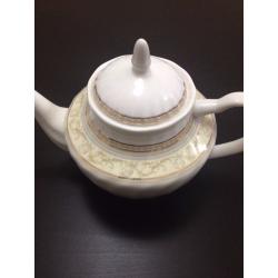 Designer Gold Fine Bone China 3 Piece Teapot Set