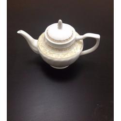Designer Gold Fine Bone China 3 Piece Teapot Set