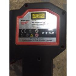 Milwaukee laser plumb