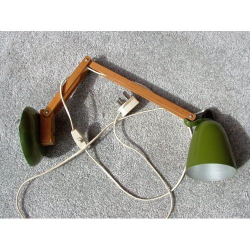 SMALL ANTIQUE ANGLE POISE LAMP