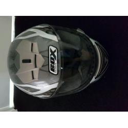 UK legal motorcycle helmet medium size