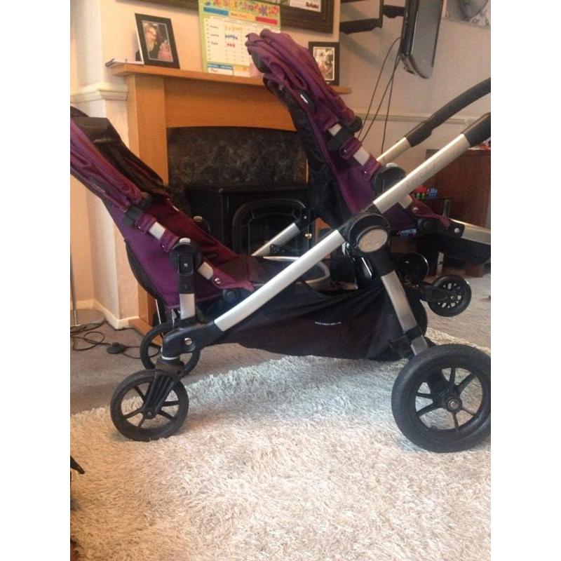 Baby jogger city select double buggy