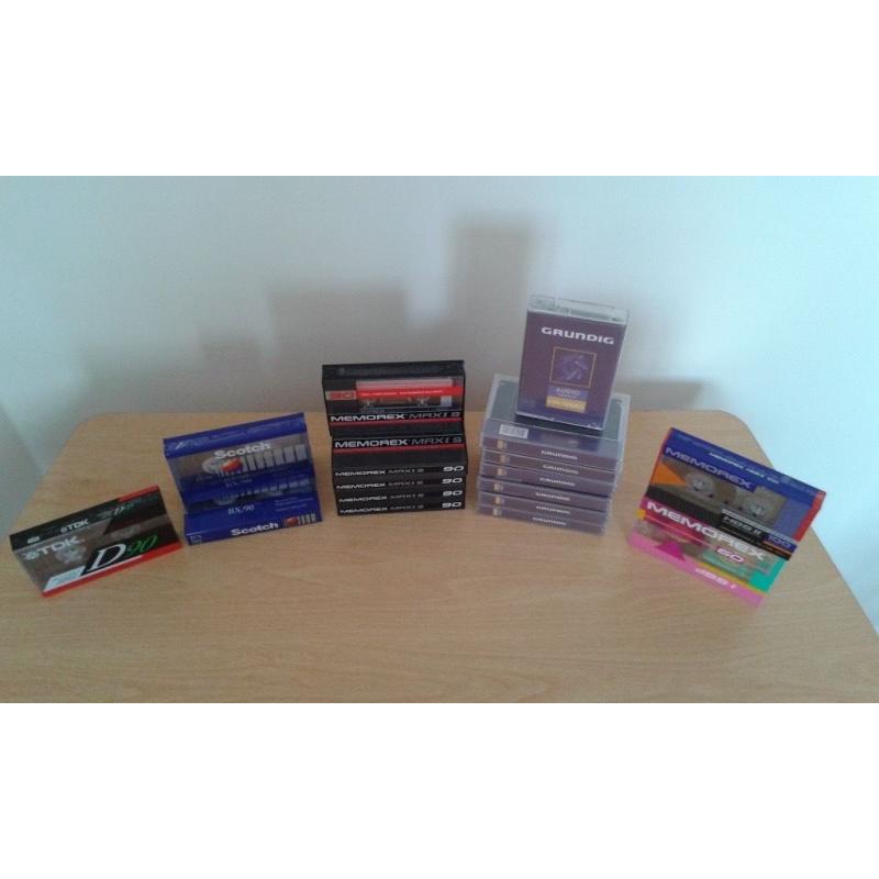Music cassette tapes - mixed lot