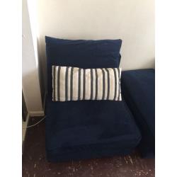 Fabric corner sofa , large