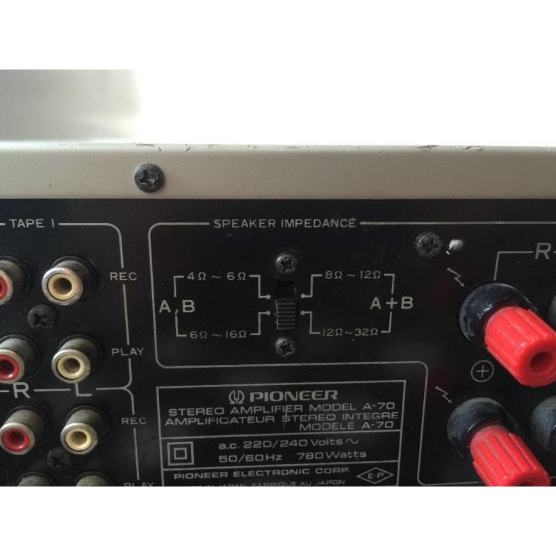 Pioneer A-70 Monster Amplifier