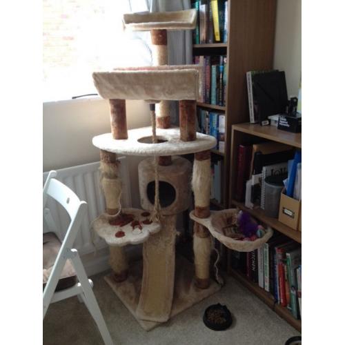 5ft cat scratching tower