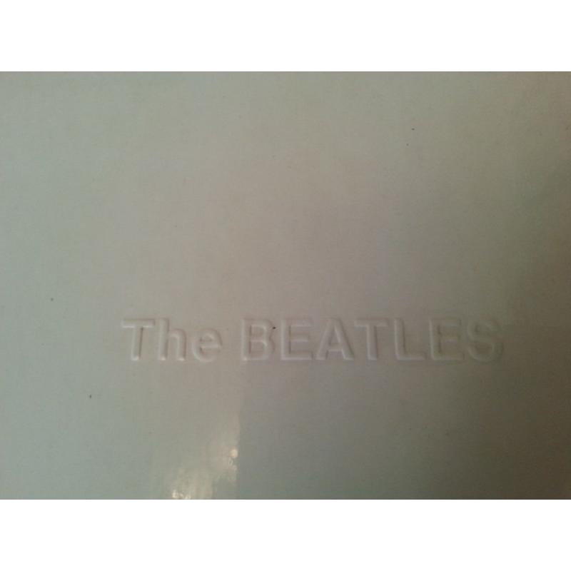Beatles White Album numbered 1st Press Very Good Condition