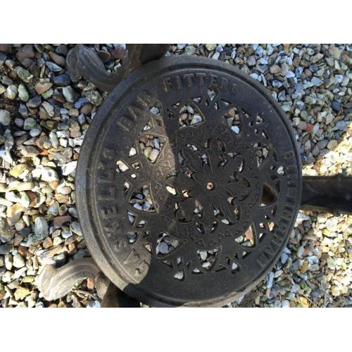 Cast Iron pub table, round, by Gaskell's Bar fitters of Birmingham