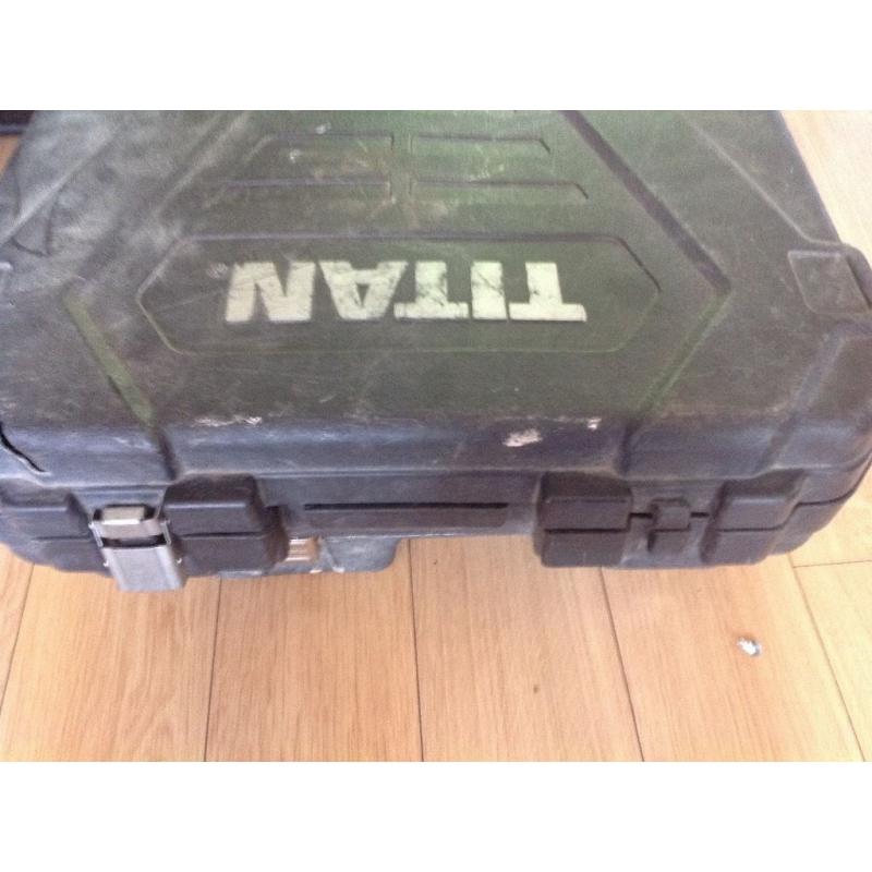 Titan drill and chisel hammer gun