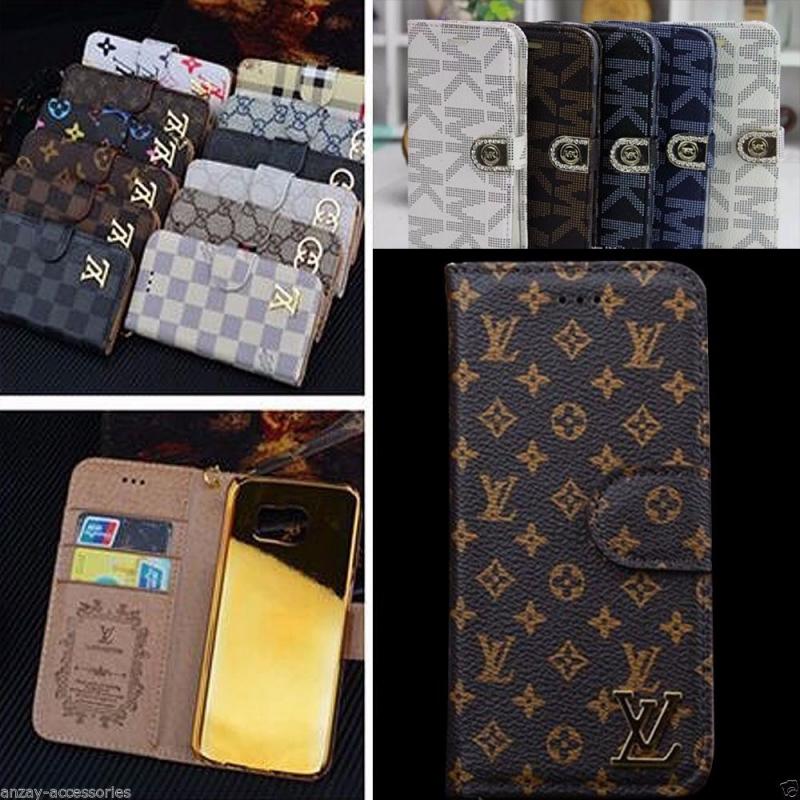 Flip Wallet Leather Case Cover For Apple iPhone 5 5S 6 6S & 6 Plus & 6s Plus