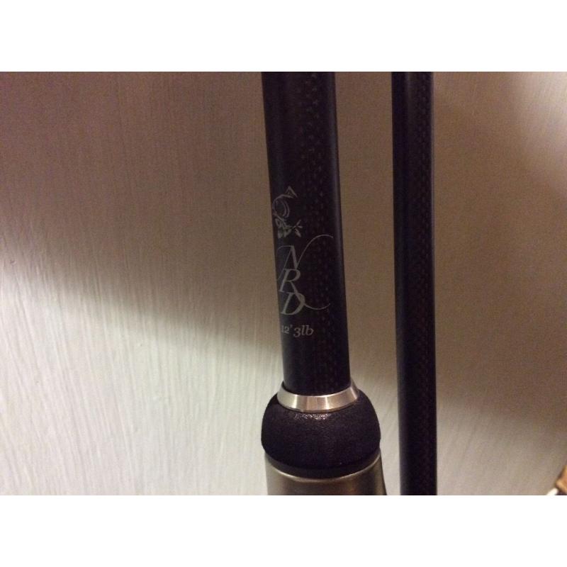 Nash NRD 12ft rods.