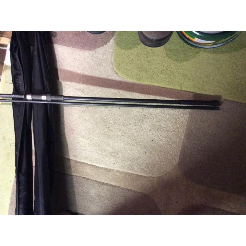 Nash NRD 12ft rods.