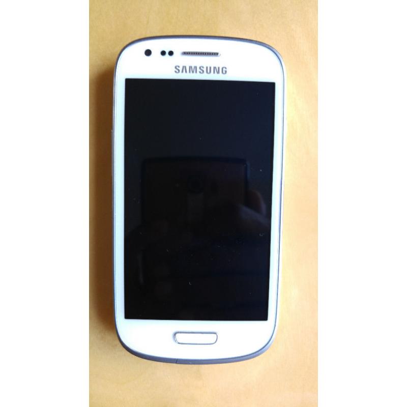 Samsung Galaxy S3 mini- Marble white- UNLOCKED