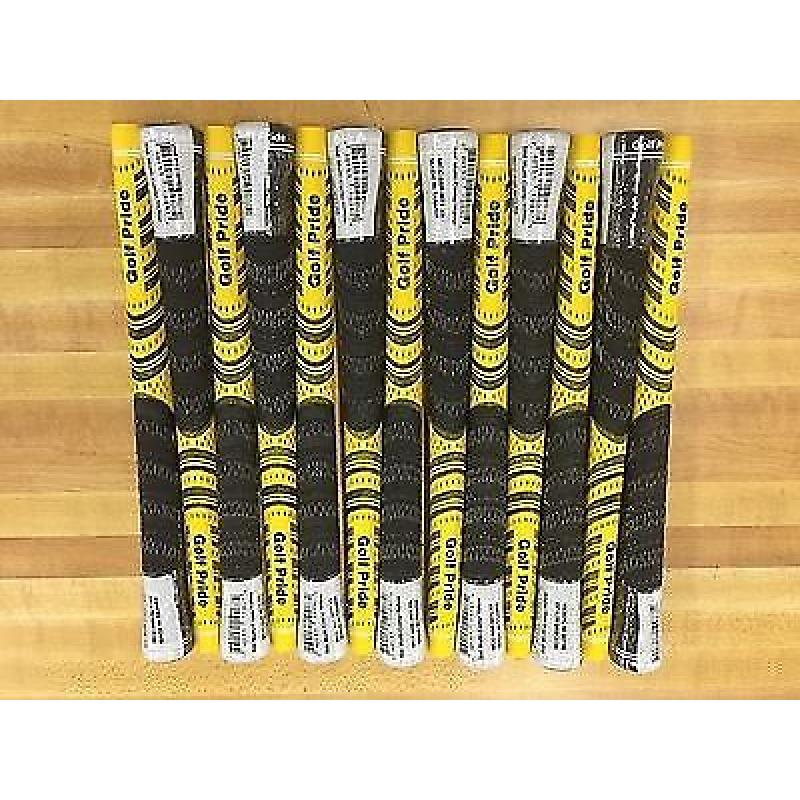 11 Brand New Black/Yellow Golf Pride New Decade Multi Compound Grips