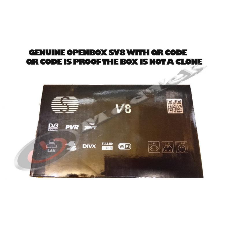 OpenBox SV8 Fully Setup with 12 Months Gift Dont be Conned by the cheaper clones