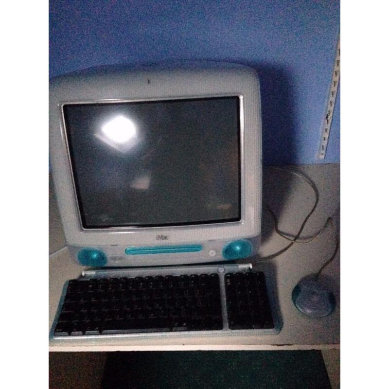 Apple Mac G3 imac crt computer