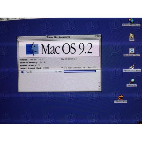 Apple Mac G3 imac crt computer