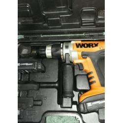 Worx 18v lithium drill