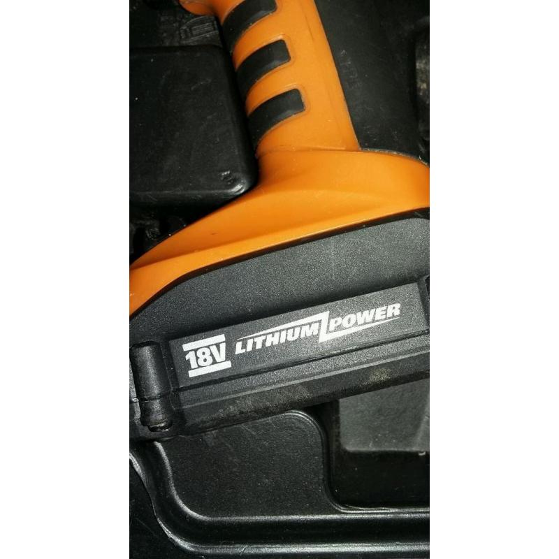 Worx 18v lithium drill