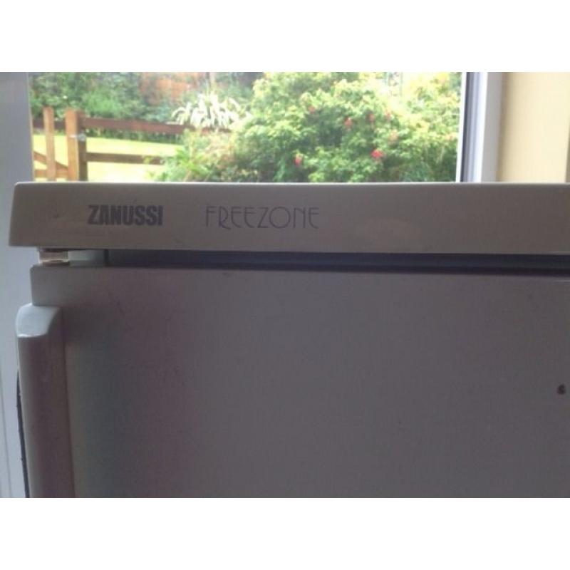Zanussi 'freezone' fridge.
