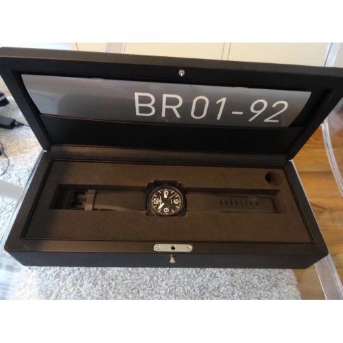 Bell & Ross - BR01 -92, as new under long warranty
