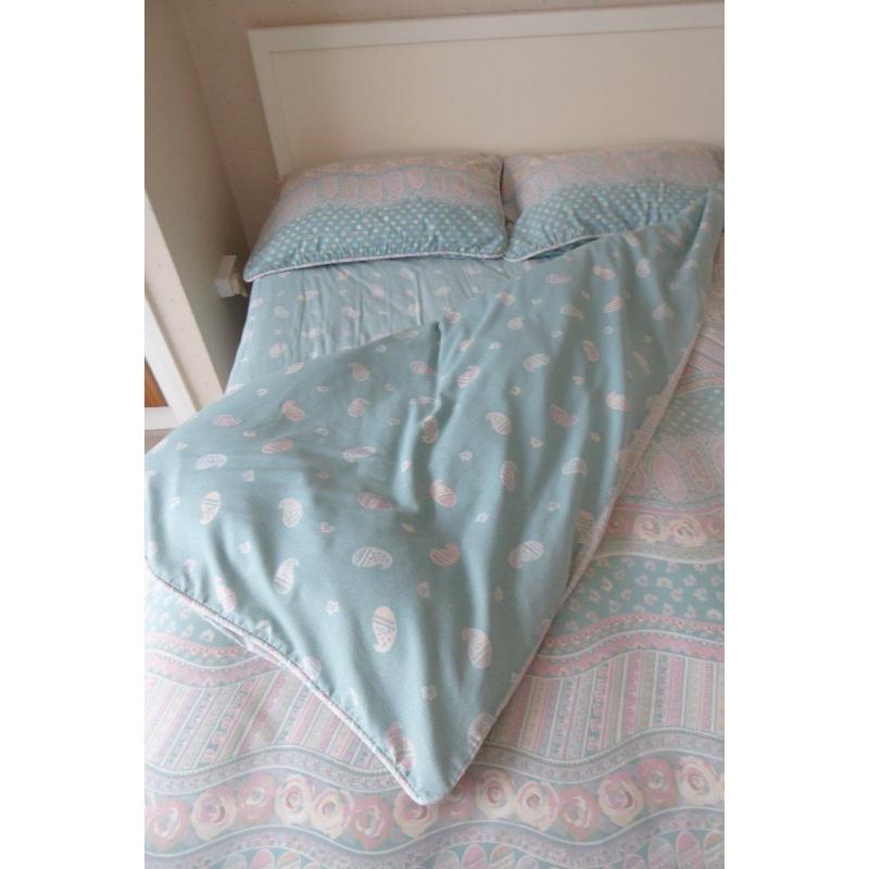 Matching Bedroom Softfurnishings - Double Duvet Cover, Valence, Pillow Cases, Curtains and Lamp