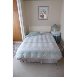 Matching Bedroom Softfurnishings - Double Duvet Cover, Valence, Pillow Cases, Curtains and Lamp