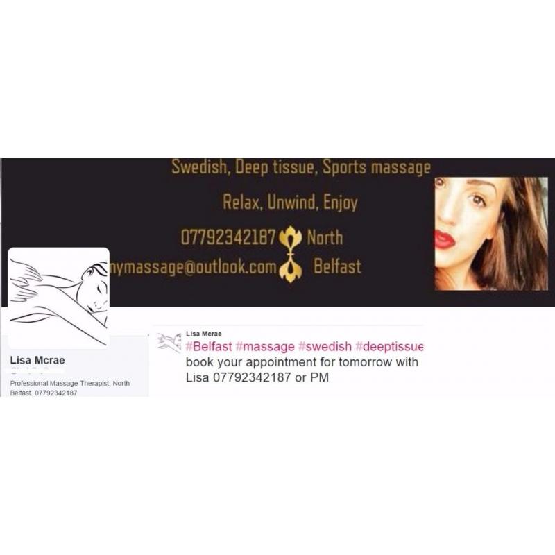 Saturday 9am Hot oil Massage appointment