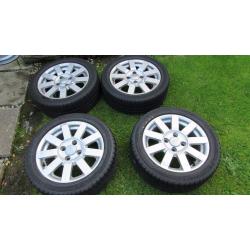 x4 15" Ford alloys 9 spoke