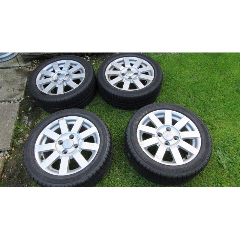 x4 15" Ford alloys 9 spoke