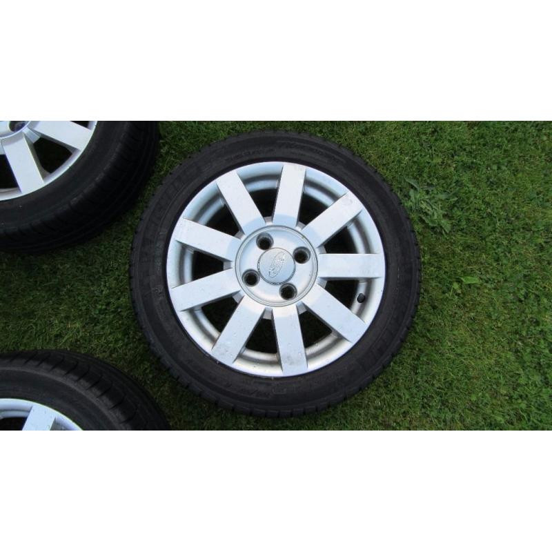 x4 15" Ford alloys 9 spoke