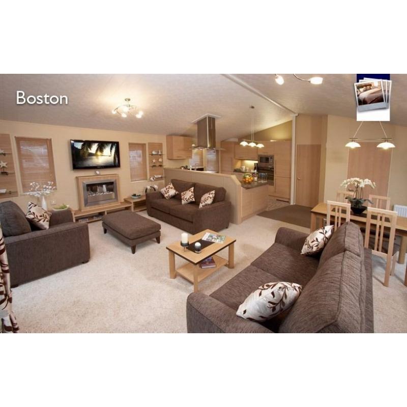 LUXURY LODGE FOR SALE - STATIC CARAVAN IN NORTH WALES- SNOWDONIA- INCLUDING DECKING- NEAR ANGLESEY