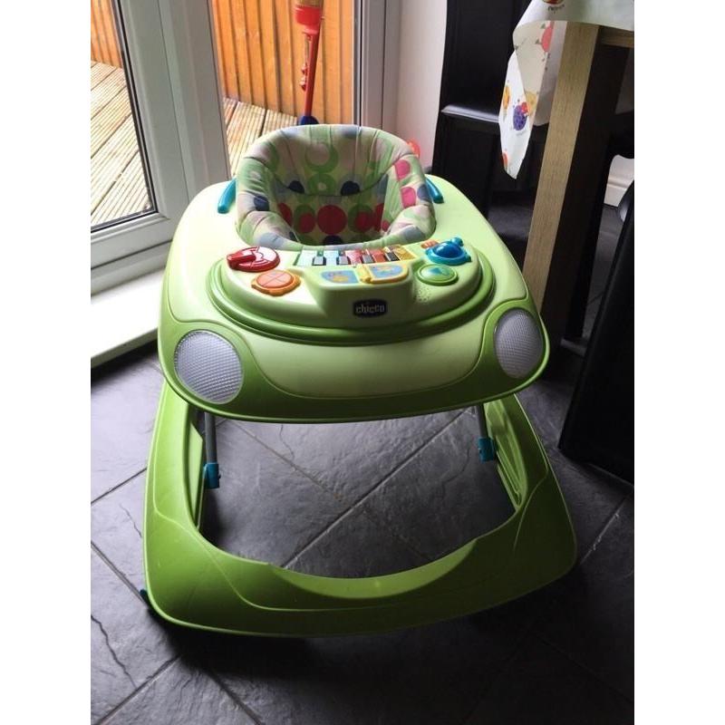 Chicco baby walker with sound and light