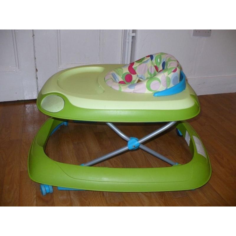 Chicco baby walker with sound and light