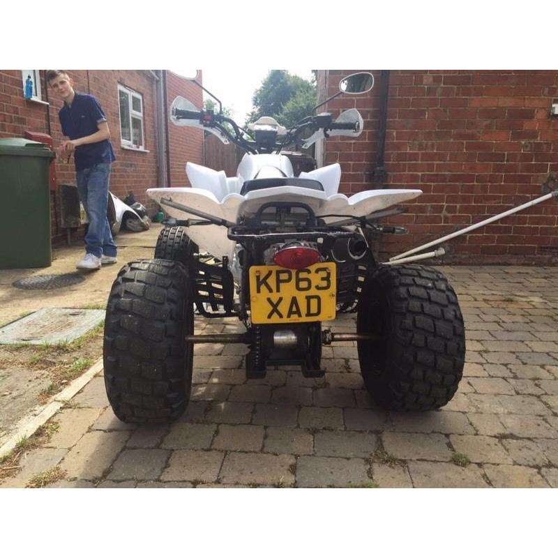 Road Legal Quad Bike 63 Reg