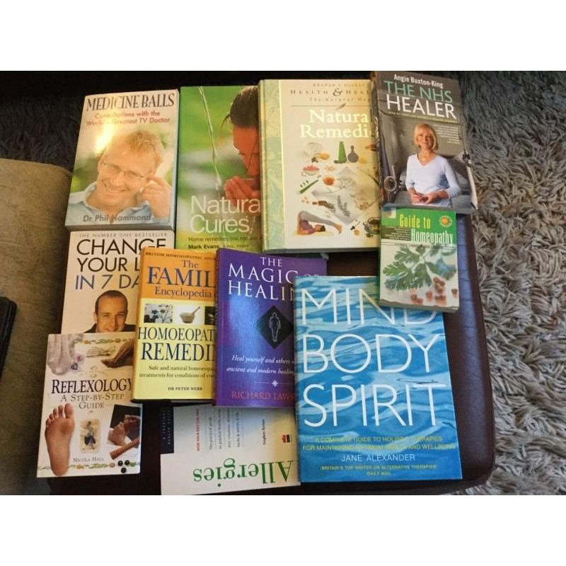 Selection of health books