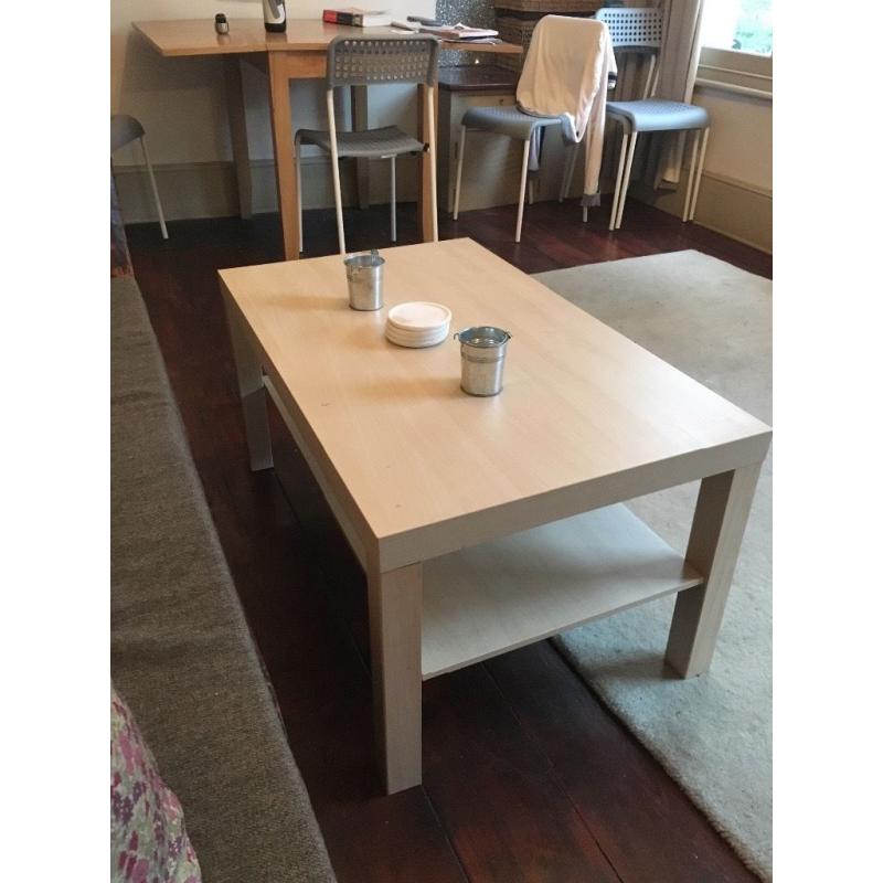 IKEA lack coffee table in light brown/light wood colour