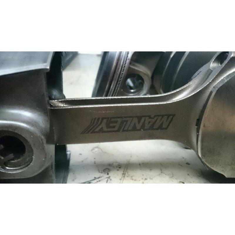 Subaru impreza centre thrust crankshaft, forged pistons and rods..classic