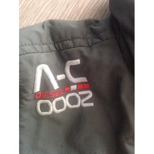 Boys Grey Diesel Jacket