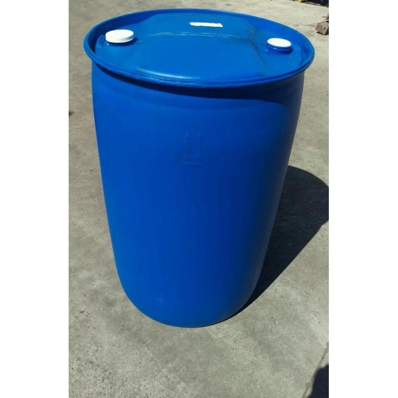 45 gallon,250 ltr plastic drums