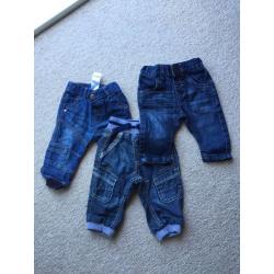 3-6 months boys jeans and tracksuit