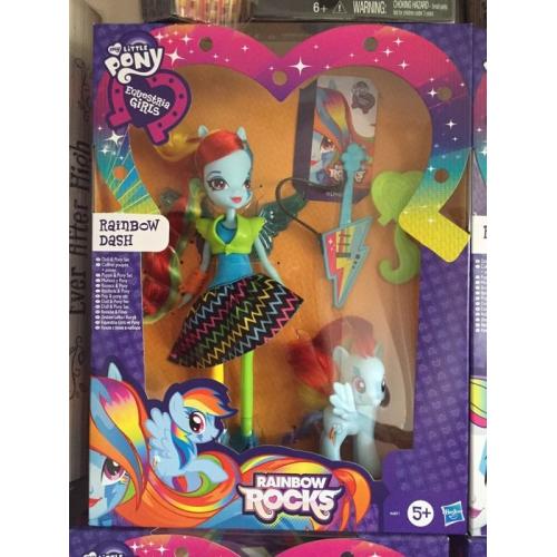 My little pony equestria girls doll rainbow dash